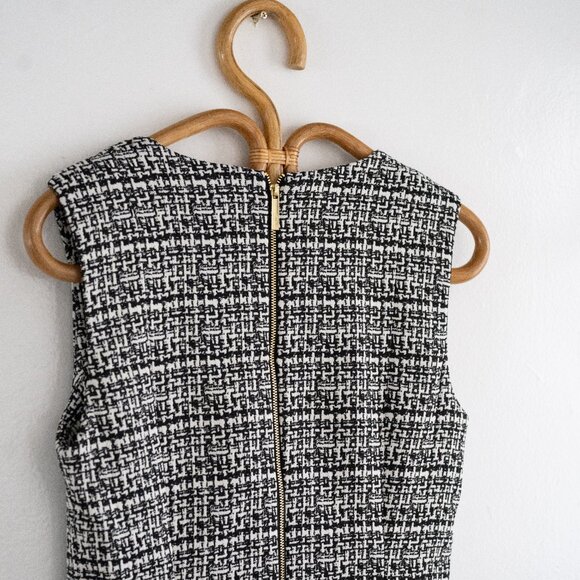 Black and White Calvin Klein Pattern Dress - Picture 5 of 5